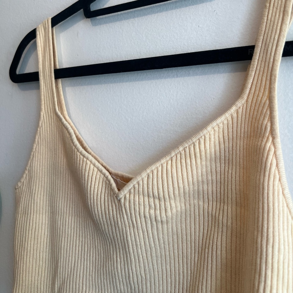 [NWT] H&M Ribbed Sleeveless Top